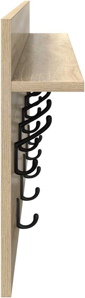 Prikabinamas paltas Sieninis Sonoma ąžuolas 100 x 40 x 12 cm