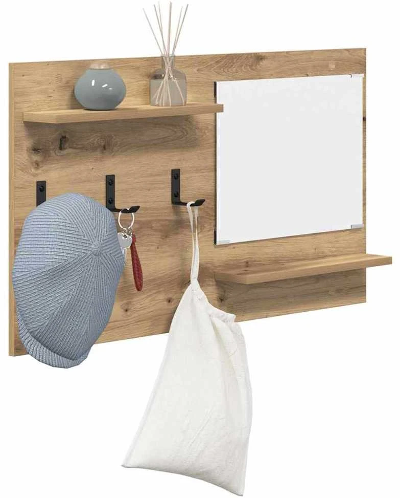 Prikabinamas paltas Sieninis Amatininkų ąžuolas 90 x 10 x 50 cm