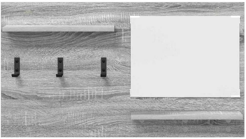 Prikabinamas paltas Sieninis Pilkas Sonoma 90 x 10 x 50 cm
