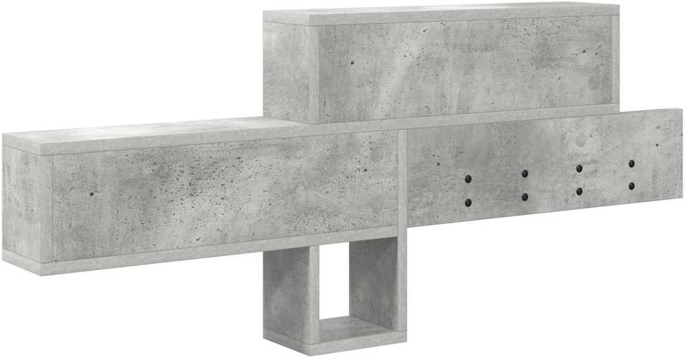 Prikabinamas paltas Sieninis Betono pilka 100 x 12 x 43,5 cm