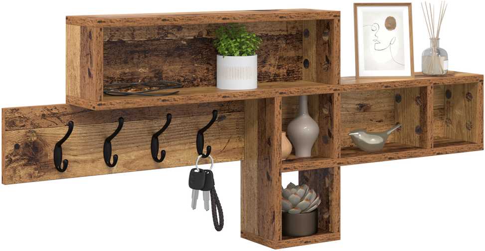 Prikabinamas paltas Sieninis Senas medis 100 x 12 x 43,5 cm