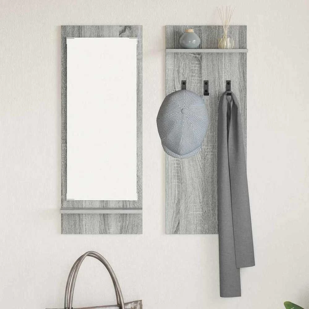 Prikabinamas paltas Sieninis Pilkas Sonoma 70 x 10 x 90 cm