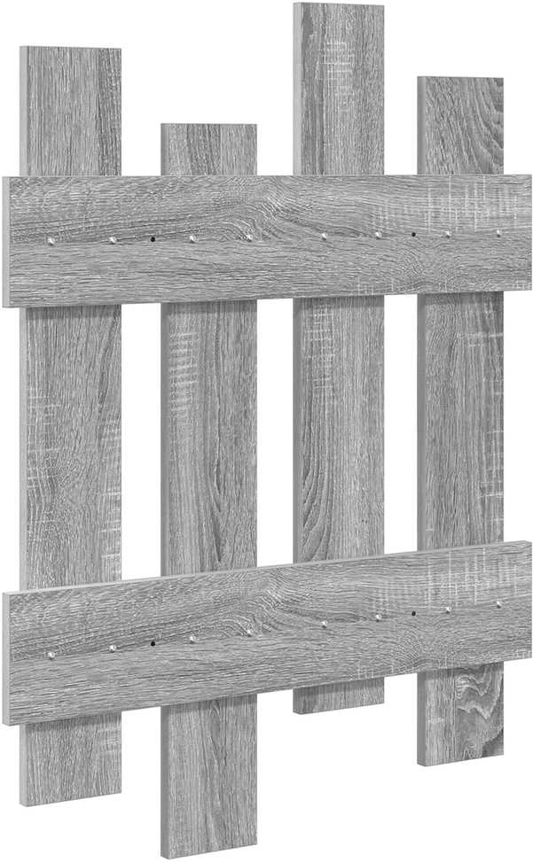 Prikabinamas paltas Sieninis Pilkas Sonoma 60 x 3 x 82 cm