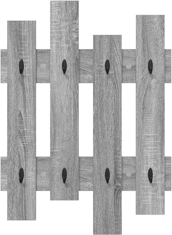Prikabinamas paltas Sieninis Pilkas Sonoma 60 x 3 x 82 cm