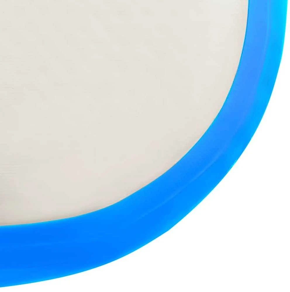 Pripučiamas gimnastikos kilimėlis, mėlynas, 400x100x15cm, PVC