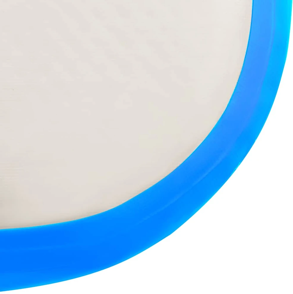 Pripučiamas gimnastikos kilimėlis, mėlynas, 400x100x15cm, PVC