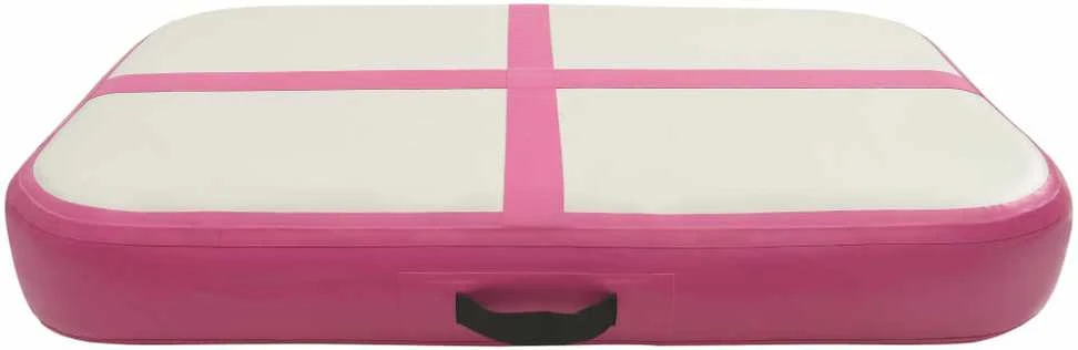Pripučiamas gimnastikos kilimėlis, rožinis, 60x100x20cm, PVC