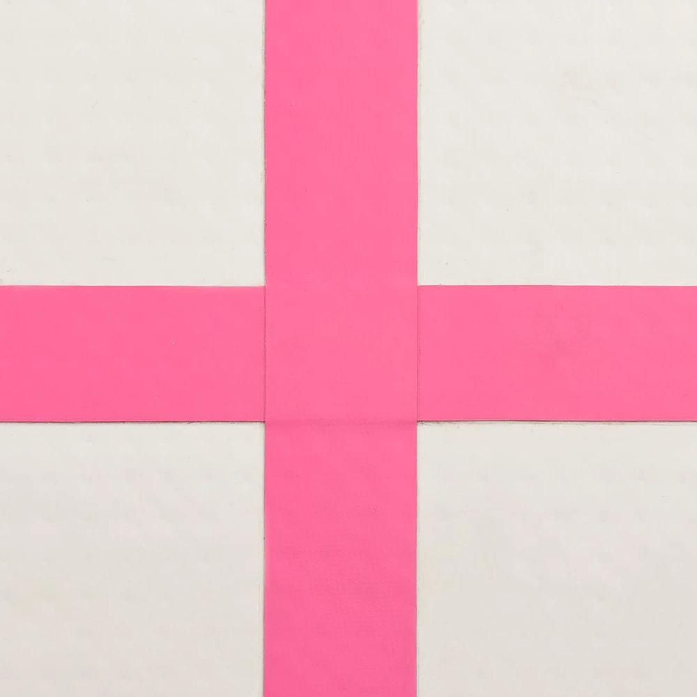 Pripučiamas gimnastikos kilimėlis, rožinis, 60x100x20cm, PVC