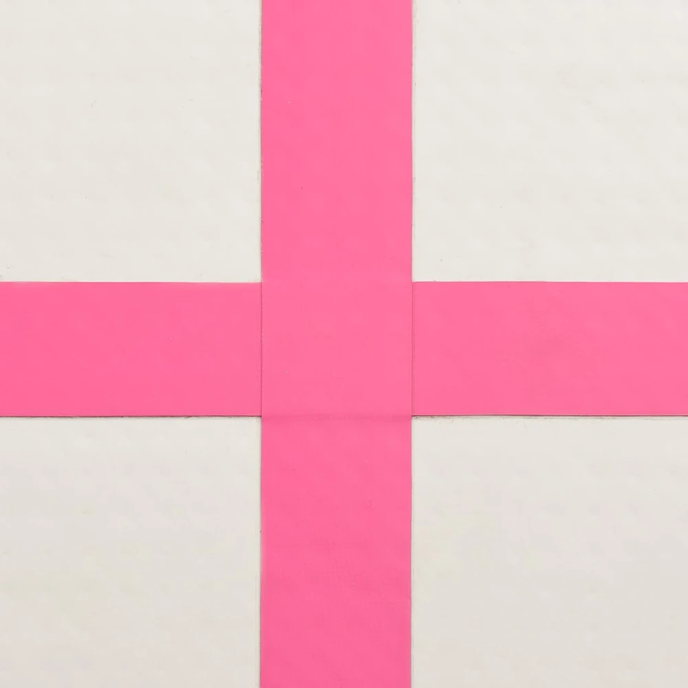 Pripučiamas gimnastikos kilimėlis, rožinis, 60x100x15cm, PVC