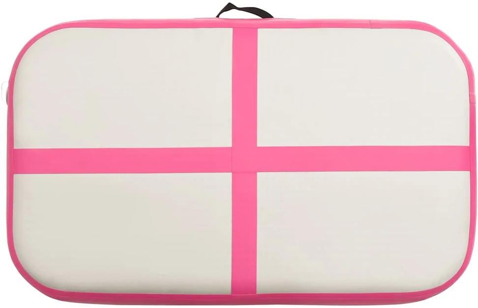 Pripučiamas gimnastikos kilimėlis, rožinis, 60x100x20cm, PVC