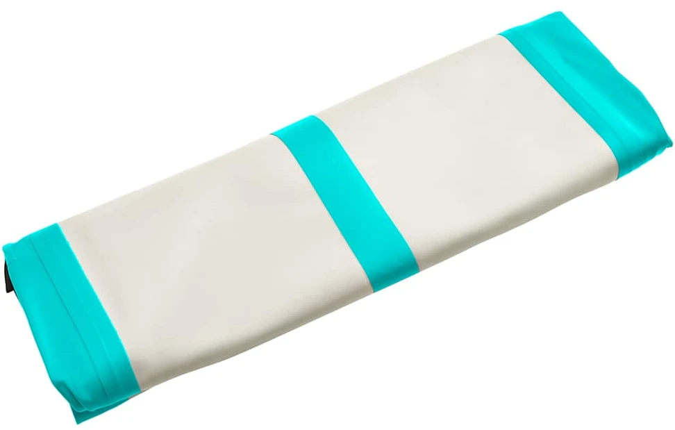 Pripučiamas gimnastikos kilimėlis, žalias, 300x100x15cm, PVC