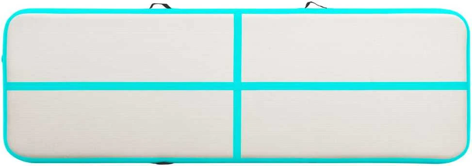 Pripučiamas gimnastikos kilimėlis, žalias, 300x100x20cm, PVC