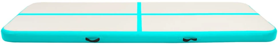 Pripučiamas gimnastikos kilimėlis, žalias, 300x100x20cm, PVC