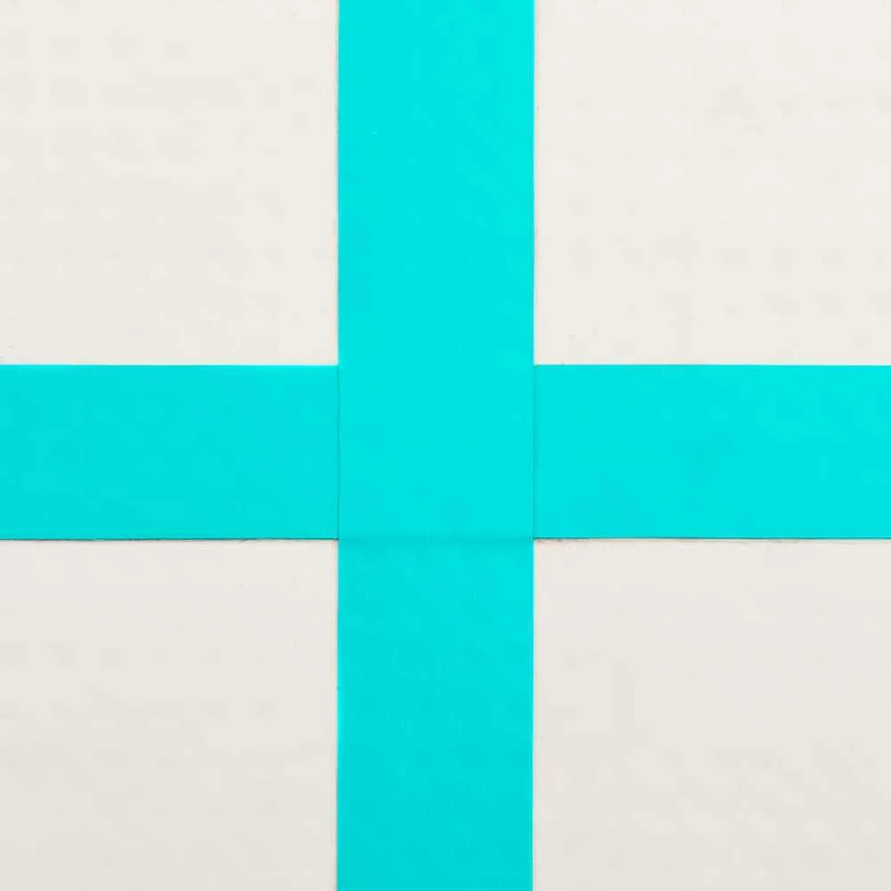 Pripučiamas gimnastikos kilimėlis, žalias, 200x200x20cm, PVC