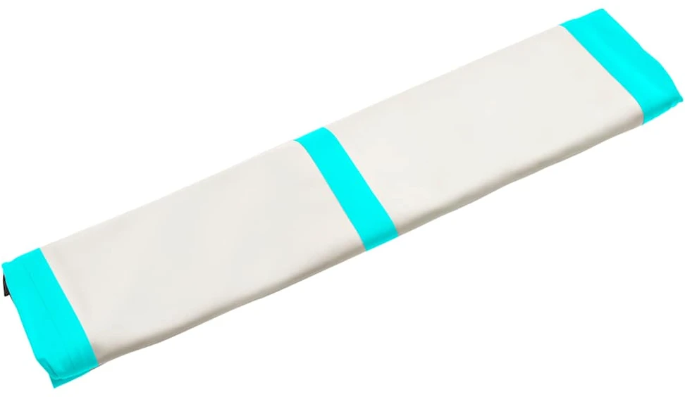 Pripučiamas gimnastikos kilimėlis, žalias, 200x200x20cm, PVC