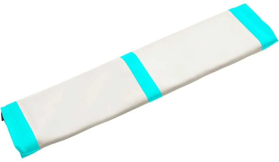 Pripučiamas gimnastikos kilimėlis, žalias, 200x200x20cm, PVC