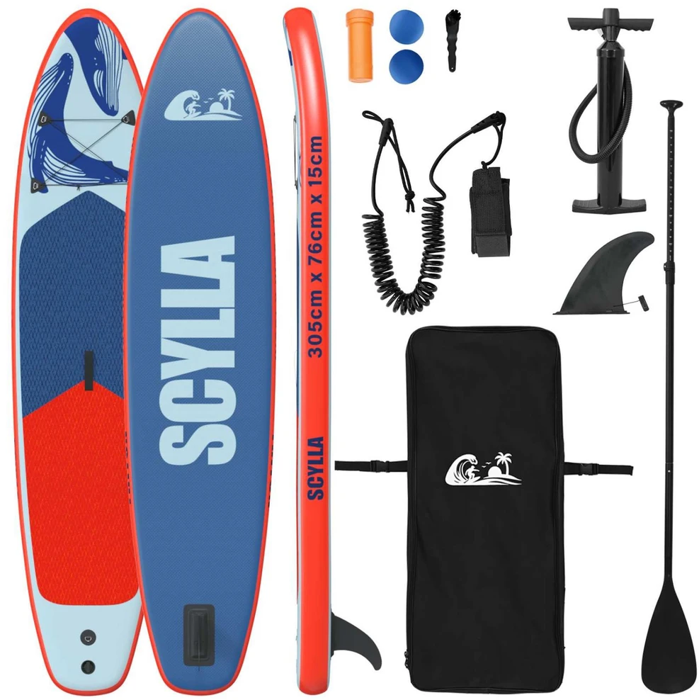 Inflatable Stand Up Paddle Board SCYLLA 305 x 76 x 15 cm Mėlyna