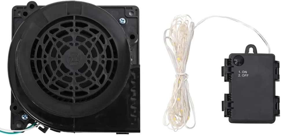 Pripučiamas sniego senis su LED lemputėmis, 300 cm