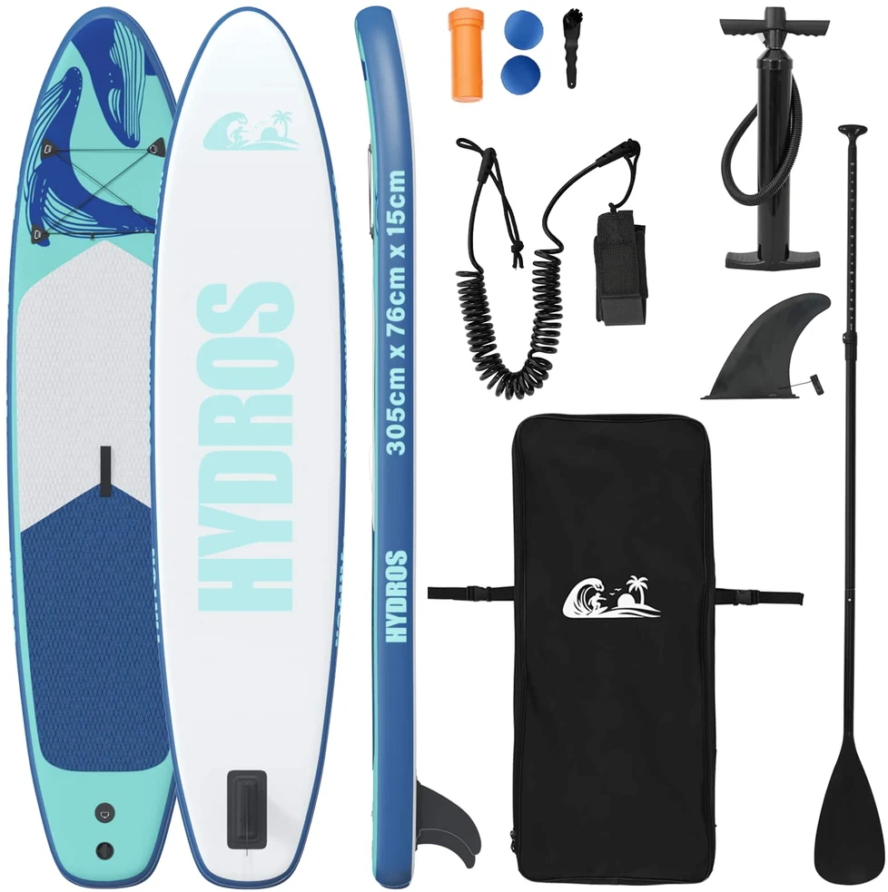 Pripučiamas Stand Up Paddle Board HYDROS 305 x 76 x 15 cm