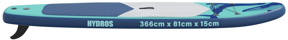 Pripučiamas Stand Up Paddle Board HYDROS 366 x 81 x 15 cm