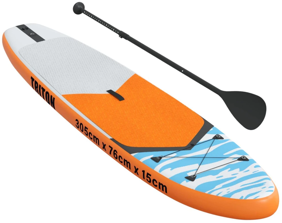 Pūstinis stalo irklavimo lenta TRITON 305 x 76 x 15 cm Mėlyna