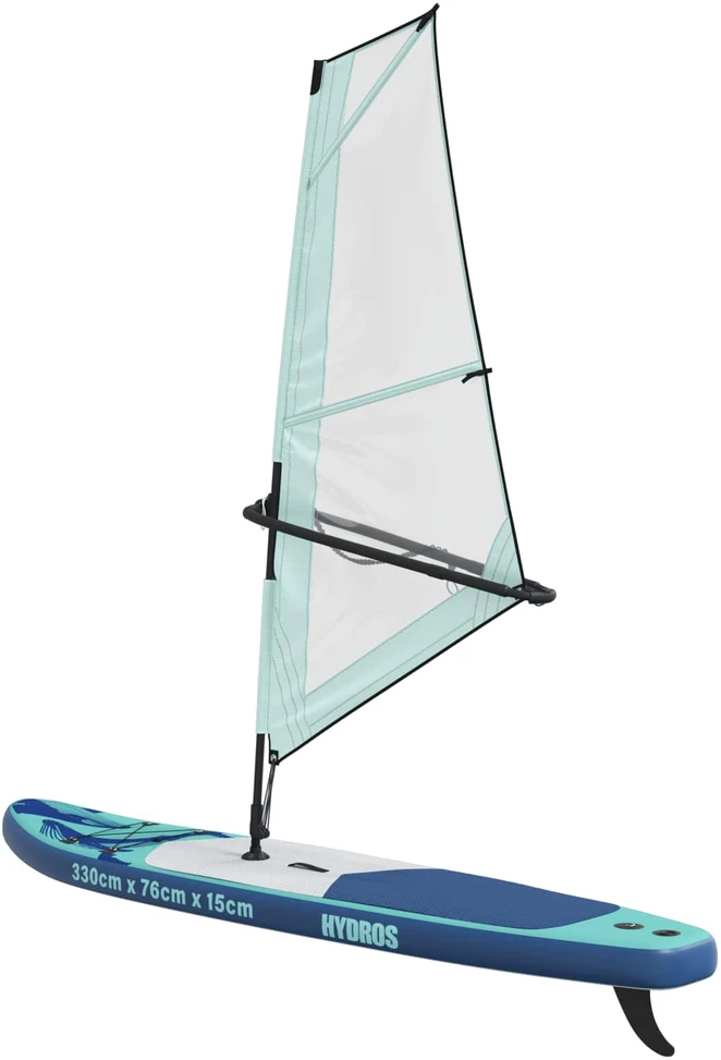 Pripučiamas SUP lenta su burės HYDROS 330 x 76 x 15 cm Turkio