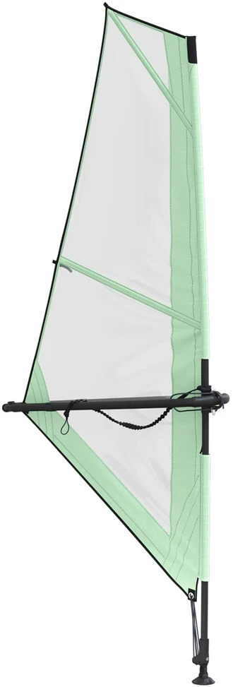 Pripučiamas SUP lenta su burės POSEIDON 330 x 76 x 15 cm Žalia