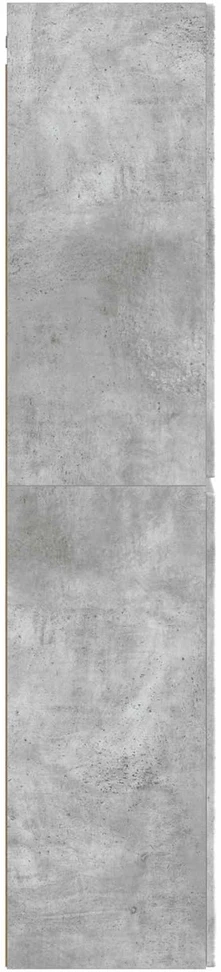 Prisegamas Vonios Spintelė Betono pilka 33 x 34,5 x 160 cm