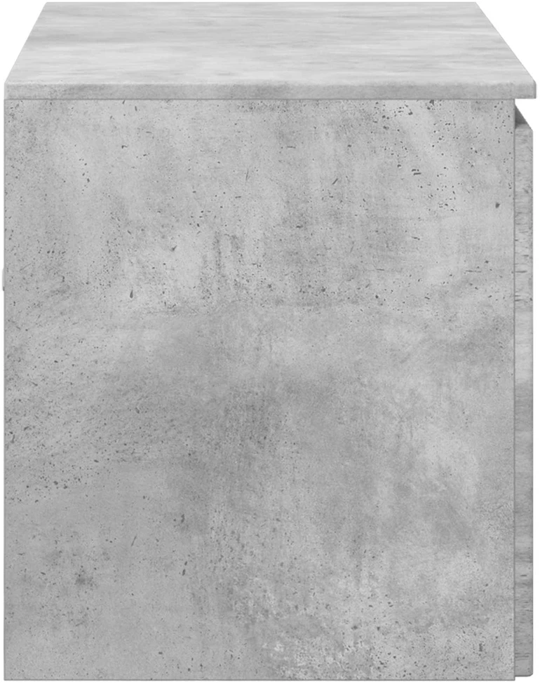 Prisegamas Vonios Spintelė Betono pilka 62,5 x 44,5 x 50 cm