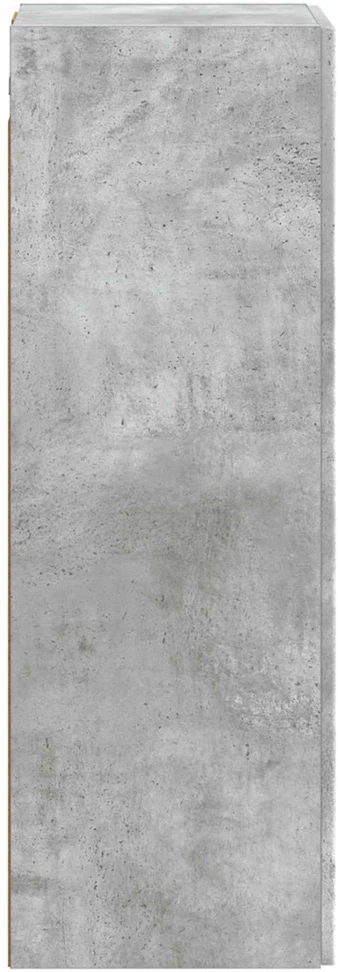 Prisegamas Vonios Spintelė Betono pilka 33 x 34,5 x 60 cm