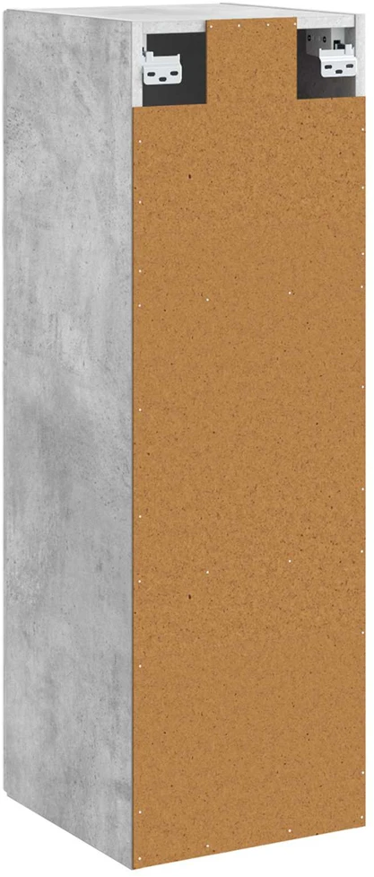Prisegamas Vonios Spintelė Betono pilka 33 x 34,5 x 100 cm