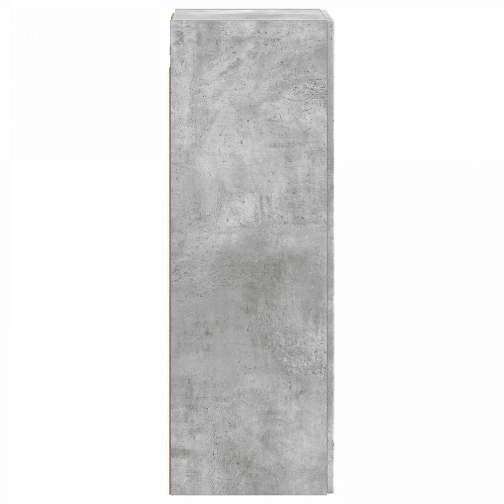 Prisegamas Vonios Spintelė Betono pilka 33 x 34,5 x 60 cm