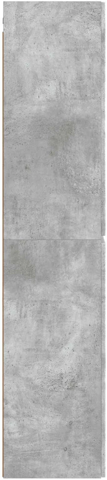 Prisegamas Vonios Spintelė Betono pilka 33 x 34,5 x 160 cm
