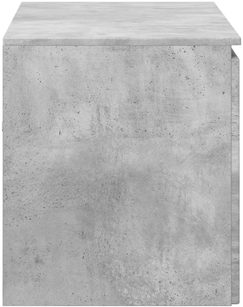 Prisegamas Vonios Spintelė Betono pilka 62,5 x 44,5 x 50 cm