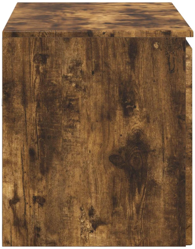 Prisegamas Vonios Spintelė Dūminio ąžuolo 62,5 x 44,5 x 50 cm