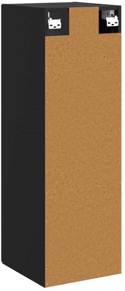 Prisegamas Vonios Spintelė Juoda 33 x 34,5 x 60 cm