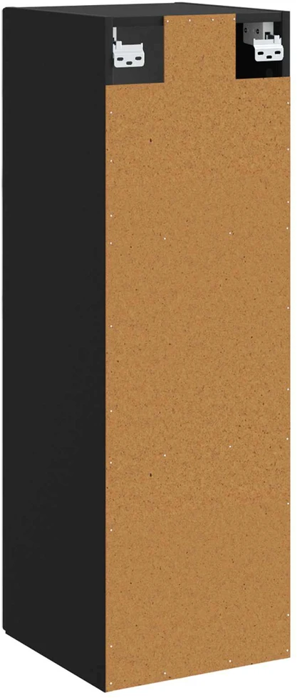 Prisegamas Vonios Spintelė Juoda 33 x 34,5 x 60 cm