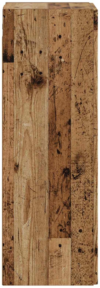 Prisegamas Vonios Spintelė Sendintos medienos 33 x 34,5 x 60 cm