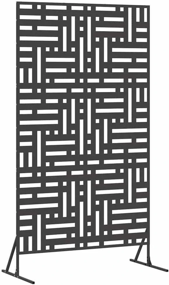 Privatumo žaliuzės 100 x 50 x 180 cm Plienas Juoda