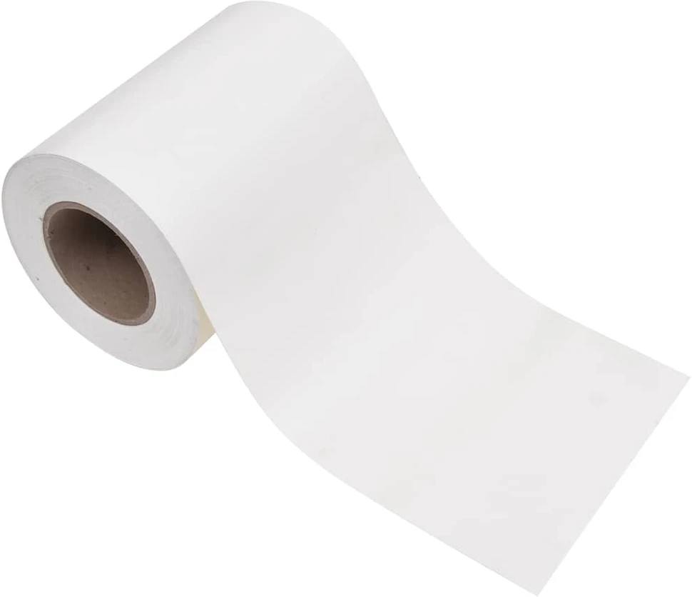 Privatumo suteikianti sodo pertvara, balta, 35x0,19m, PVC