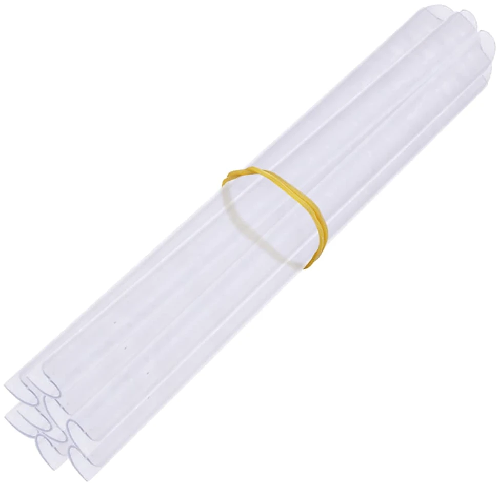 Privatumo suteikianti sodo pertvara, balta, 35x0,19m, PVC