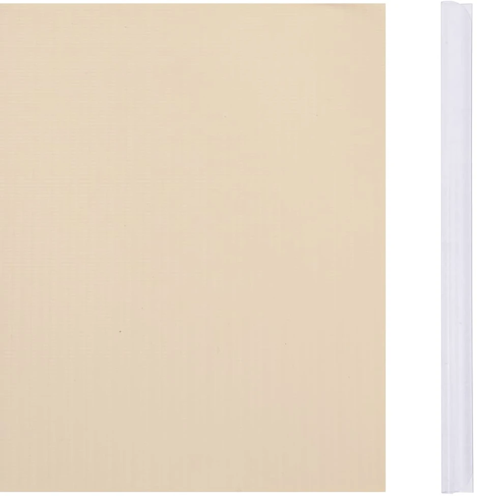 Privatumo suteikianti sodo pertvara, kreminė, 35x0,19m, PVC