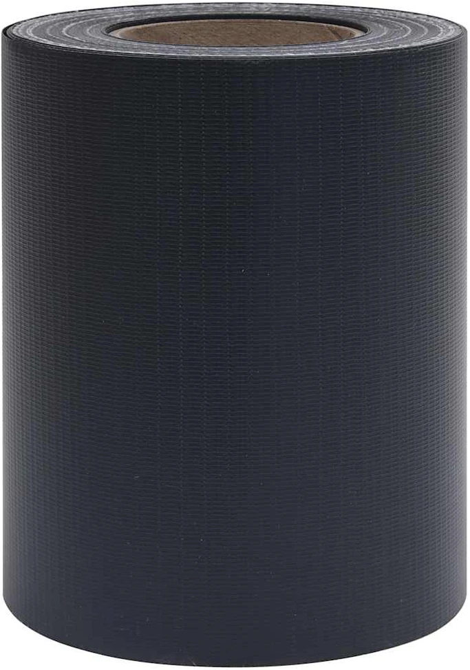 Privatumo suteikianti sodo pertvara, pilka, 35x0,19m, PVC