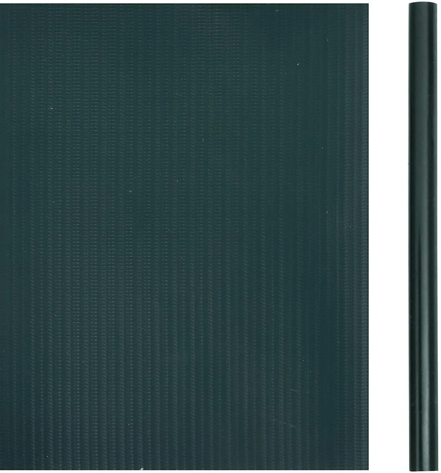 Privatumo suteikianti sodo pertvara, žalia, 35x0,19m, PVC