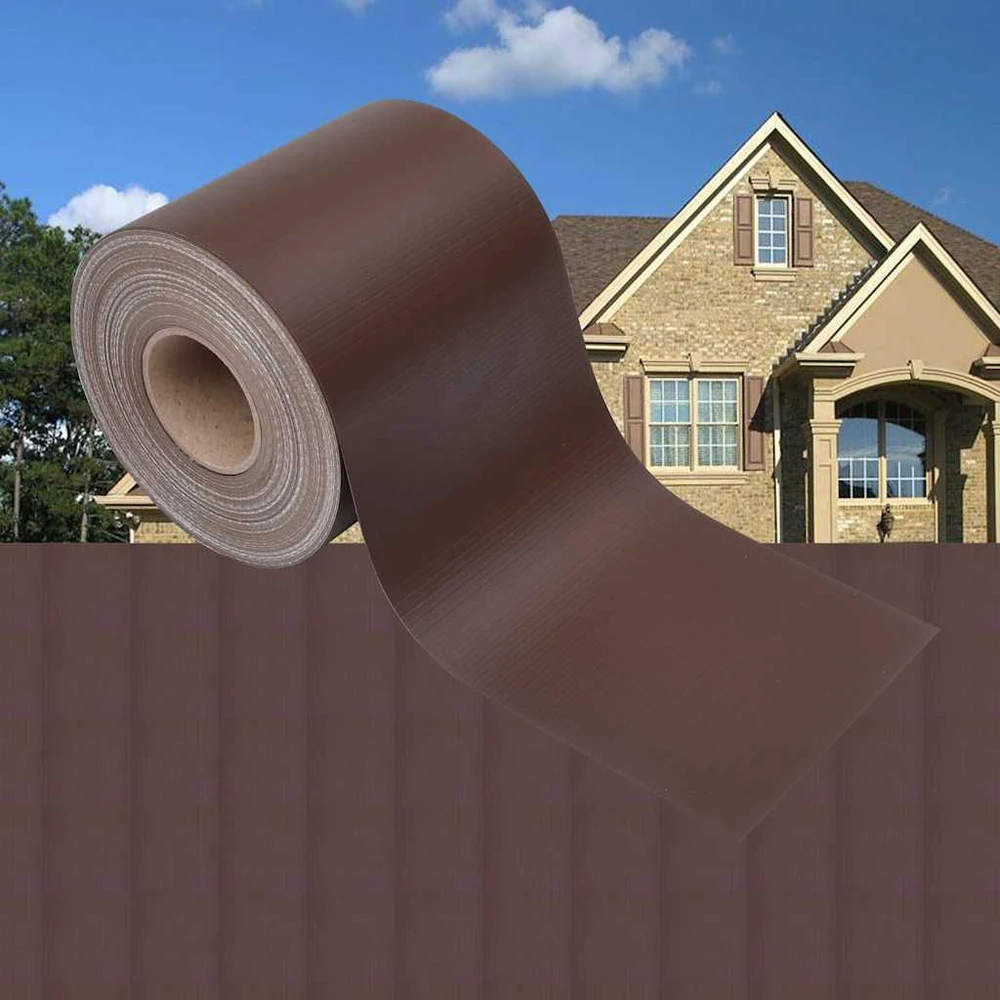 Privatumo juosta, PVC, 70x0,19 m, ruda