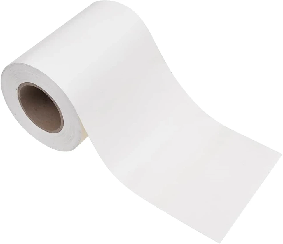 Privatumo suteikiančios pertvaros, 4vnt., baltos, 35x0,19m, PVC