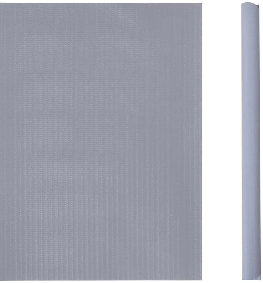 Privatumo suteikiančios pertvaros, 4vnt., pilkos, 35x0,19m, PVC