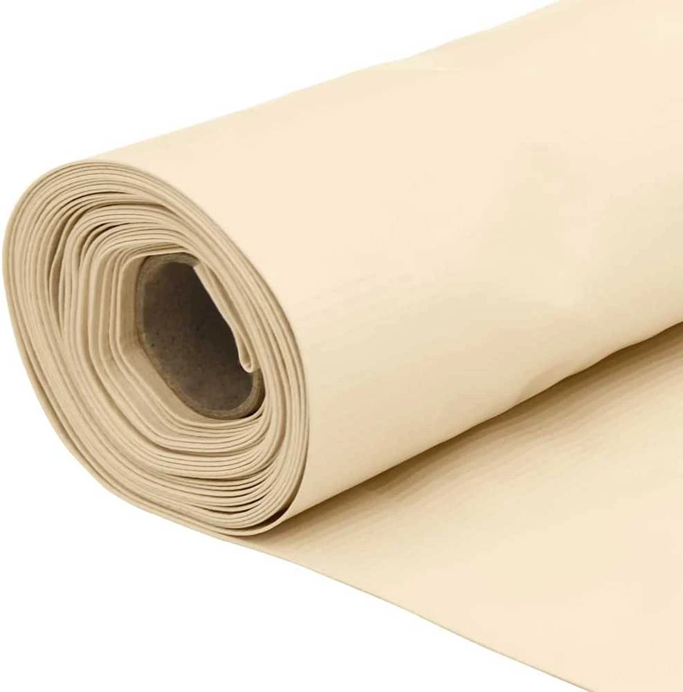 Privatumo suteikianti balkono pertvara, kreminė, 600x90cm, PVC