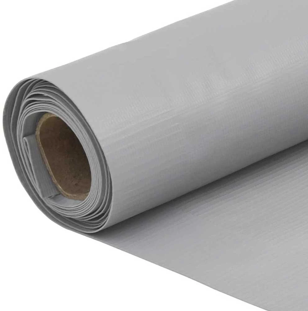 Privatumo suteikianti balkono pertvara, pilka, 400x120cm, PVC