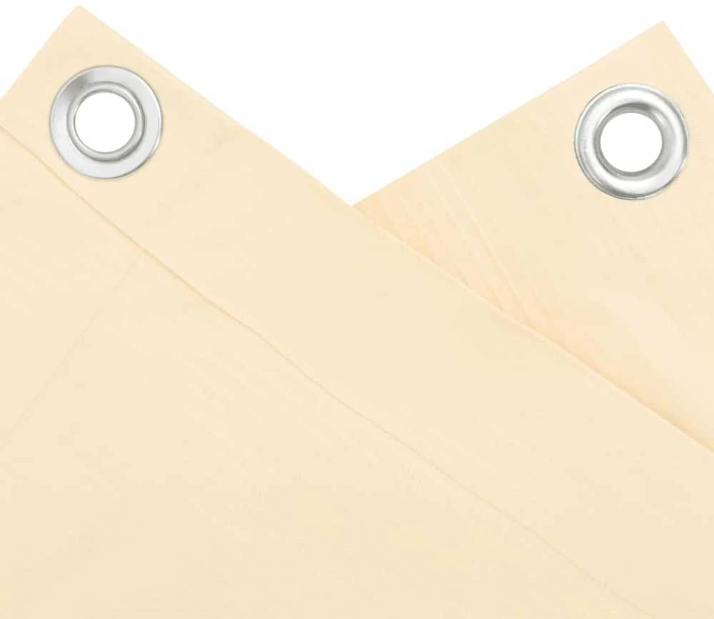 Privatumo suteikianti balkono pertvara, kreminė, 300x120cm, PVC
